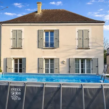 Avec Piscine Proche De Disneyland Вилла Маньи-ле-Онгр